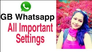 GB WHATSAPP 10 BASIC SETTING | GB WHATSAPP SETTING/download antiban