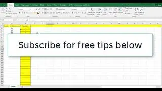 Excel tip Cumulative Addition