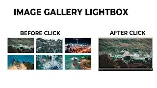 How to create Lightbox Gallery and Image Gallery in HTML, CSS & jQuery