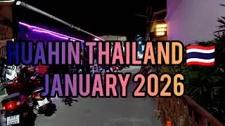 Huahin thailand 🇹🇭- Tuesday market- motorcycles- first traffic -ticket side quests- zero resv ep 25