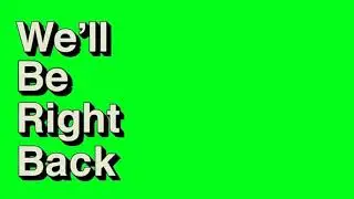 We'll be right back reversed