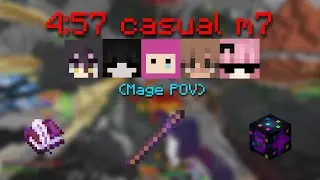 4:57 M7 Casual Legit Mage POV | Hypixel Skyblock