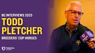 Trainer Todd Pletcher Talks About His Breeders' Cup Horses