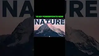Perfect loop of nature 🌳🐻 #powerpoint #shorts
