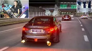 INFINITI Q50 VS TOYOTA SUPRA MK5 | STEERING WHEEL + PEDAL CAM | ASSETO CORSA