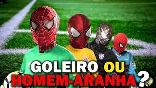 Quando o GOLEIRO vira o HOMEM-ARANHA e pega até VENTO!!!