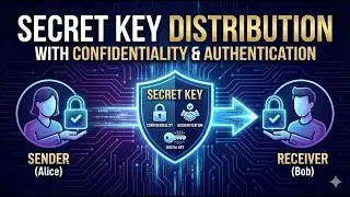 Secret Key Distribution with Confidentiality and Authentication | Computer Security