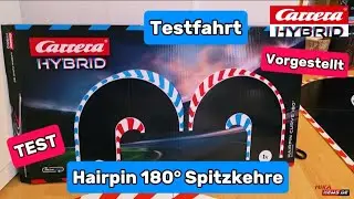 VORSTELLUNG & FAHRTEST Carrera Hybrid - Hairpin 180&deg; Curve - Spitzkehre / Haarnadelkurve