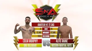 Shock N Awe 35 - Alfie Raine vs Colm Purphy - Catchweight Amateur Kickboxing 72.5kg