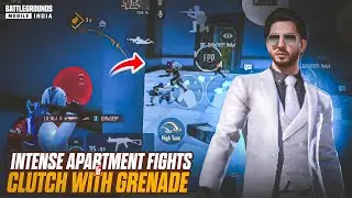 Clutch With A Grenade 🔥 | Intense Apartment Fights | Sahaj Gaming | BGMI | Highlight | 