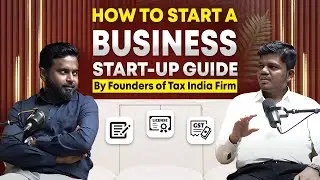 Business setup, GST, Income Tax Filing in India - Explained in Tamil | 🎙️ by Tax India Firm Founders