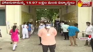Amid Covid, Nearly 16 Lakh Students To Take NEET Today | Sakshi TV