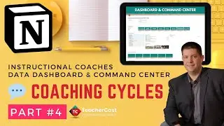 Organize and Document Your Coaching Cycles | Coaches Data Dashboard | Notion Template Tutorial