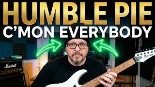 Humble Pie C'mon Everybody Guitar Lesson + Tutorial