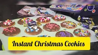 Try karein ye Jab Late night banane pade Christmas Cookies| Shortcut Christmas Cookies 