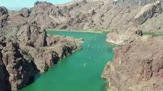 Colorado River Needles, California DJI Mavic 2 Pro Drone