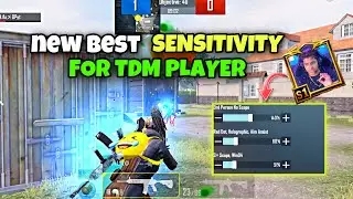 Best Sensitivity For Tdm Players 1.8 Update PUBG|BGMI