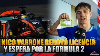 Así se prepara Varrone para su debut en F2
