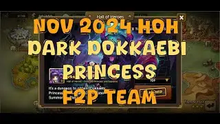 Nov 2024 HoH Dark Dokkaebi Princess - Summoners War (SW)