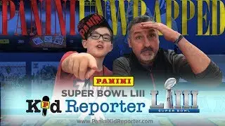 Super Bowl Breaking 2018 Limited Football with Panini Kid Reporter Corbin Boehm