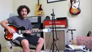 Guitarra Harmony Stratotone H-47 1962 - Review