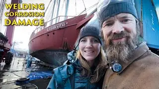 Steel Sailboat Restoration | Welding Repair for  Electrolysis & Galvanic Corrosion