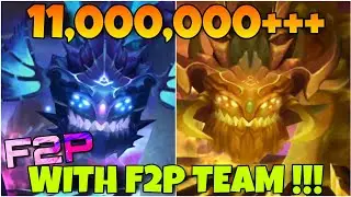 F2P 11,000,000+++ WATER & WIND RIFT BEAST TEAM SUMMONERS WAR