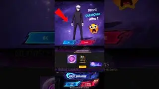 Gojo Ascension Event First Spin Free🤯 Satoru Gojo Bundle | #shotrs #freefire