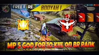 BR RANK GOD MP5 10 KIIL 💪 FREE FIRE /// SG BROTHER FF 