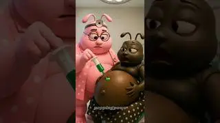&hearts;Evolution animal: ant doctor with pregnant ant woman in hospital room🥰 Popping✅ #cute​ #cat​