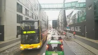 [Front View] Berlin Bus 100 Zoologischer Garten - Alexanderplatz