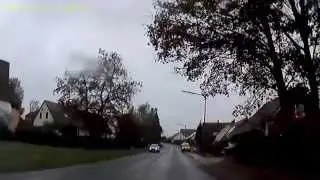 D: Unterreichenbach. Stadt Schwabach. Ortsdurchfahrt. Oktober 2014
