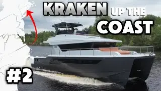 #KRAKEN на побережье | Часть 2 | От Морхед-Сити, Северная Каролина, через #Нью-Йорк до Клинтона, ...