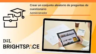 Crear un conjunto aleatorio de preguntas de cuestionario | Administrador