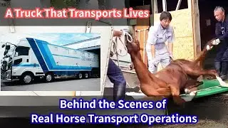 Behind the Scenes of Real Horse Transport Operations