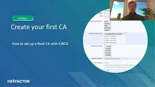 Create Root Certificate Authority (Root CA) in EJBCA