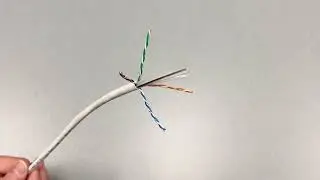 Cat6e Riser Cable Wire Close Up | Infinity Cable Products