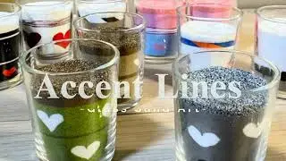 Accent Line Designs - Glass Sand Art