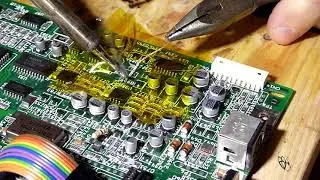 Amiga CD 32 sound problem (solved)