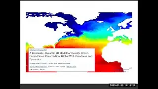A Kinematic-Dynamic 3D Model For Density Driven Ocean Flows, Ori Saporta-Katz, WIS