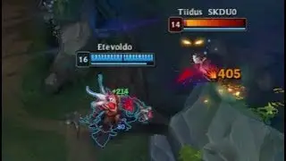 Como dar oneshot de thresh tutorial