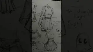 tips for drawing skirts.. 🍁.   #shorts #drawing #viral #art #anime #skirt