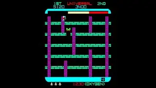 Space Panic [Arcade Longplay] (1980) Universal {Set 3}