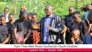 Zachariah Otachi Ondieki 1952 - 2025