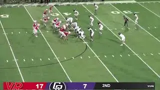 Cameron Lacek to Ben Reed 41 yard touchdown | Vista Ridge Rangers v Cedar Ridge 10.17.2025