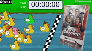 F1 Chrome Hobby Unboxing and Duck Race Giveaway! LIVE!