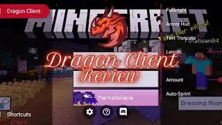 Brand New Dragon Client-Mcpe Client | Download In Description