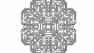 Odd Parity 2D Cellular Automata