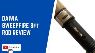 DAIWA SWEEPFIRE 8ft fishing rod review | Lure casting | Frogging | #daiwa