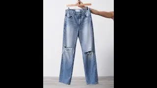 5 Ways to Wear Straight-Leg Denim with Ebony